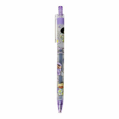 【震撼精品百貨】蠟筆小新 Crayon Shin-chan~蠟筆小新中性筆紫色0.5mm圓珠-睡衣朋友*16943