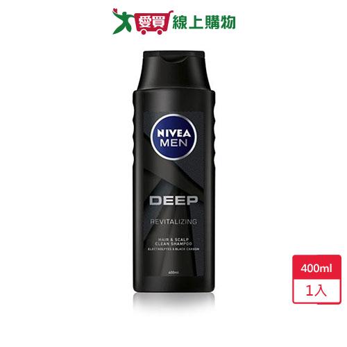妮維雅男士深極炭清新控油洗髮精400ml【愛買】