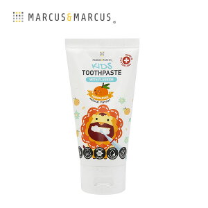 【加拿大 Marcus & Marcus】24m+ 瑞士天然雪絨花兒童牙膏-甜橘 (含氟) 50ml