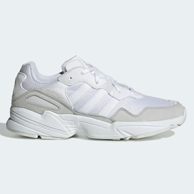 Adidas YUNG-96 女鞋 慢跑 休閒 復古 老爹鞋 網布 白灰【運動世界】EE3682