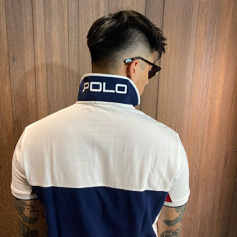 美國百分百【全新真品】Ralph Lauren Polo衫RL 短袖素面網眼大馬LOGO S