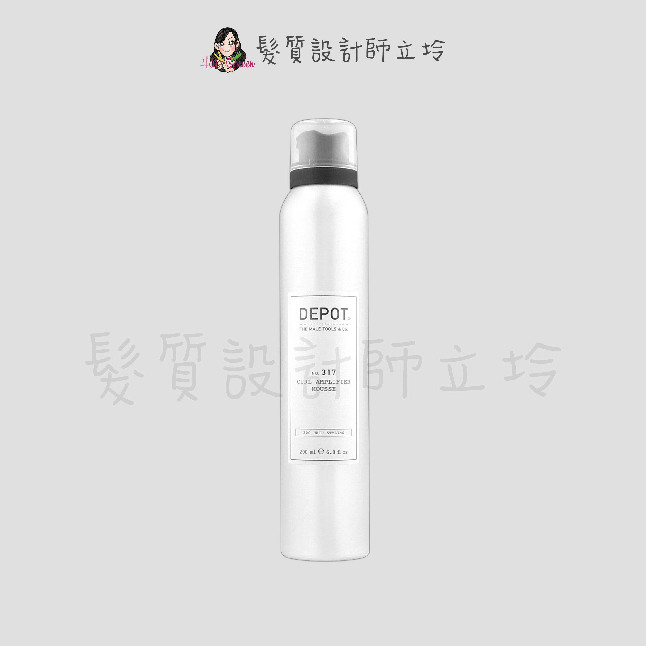 立坽『造型品』得軼公司貨 DEPOT 317 曲線強化慕斯200ml HM04 HM05