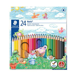 施德樓 快樂學園 油性色鉛筆 24色/盒 MS144NC24
