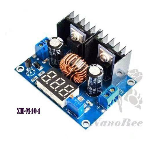 XH-M404/XH-M401 8A直流降壓模組 XL4016 DCDC 數字顯示調壓電源 Arduino【現貨】