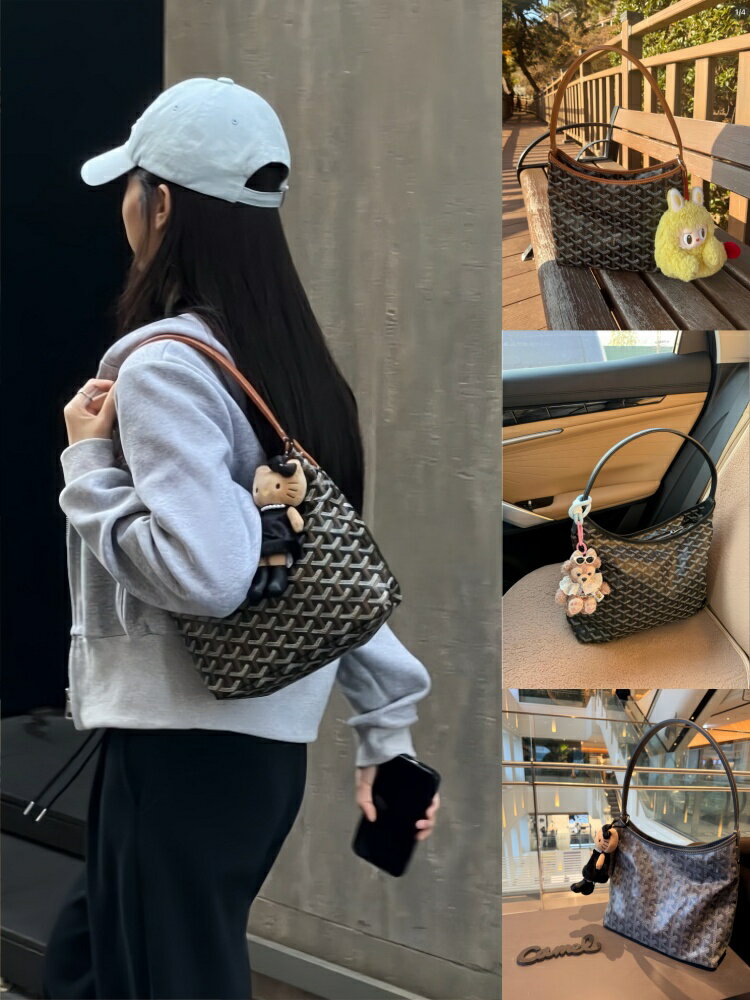 2026老花狗牙購物袋流浪包迷你hobo腋下托特包大容量慵懶單肩女包