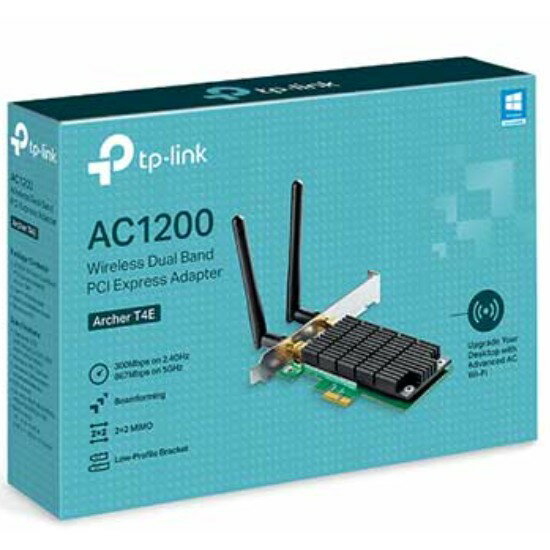 ❤️富田資訊 TP-LINK AC1200 無線雙頻 PCI Express 無線網卡 Archer T4E