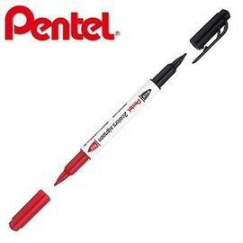 Pentel飛龍 SW380-ABT 雙色簽字筆(黑+紅)