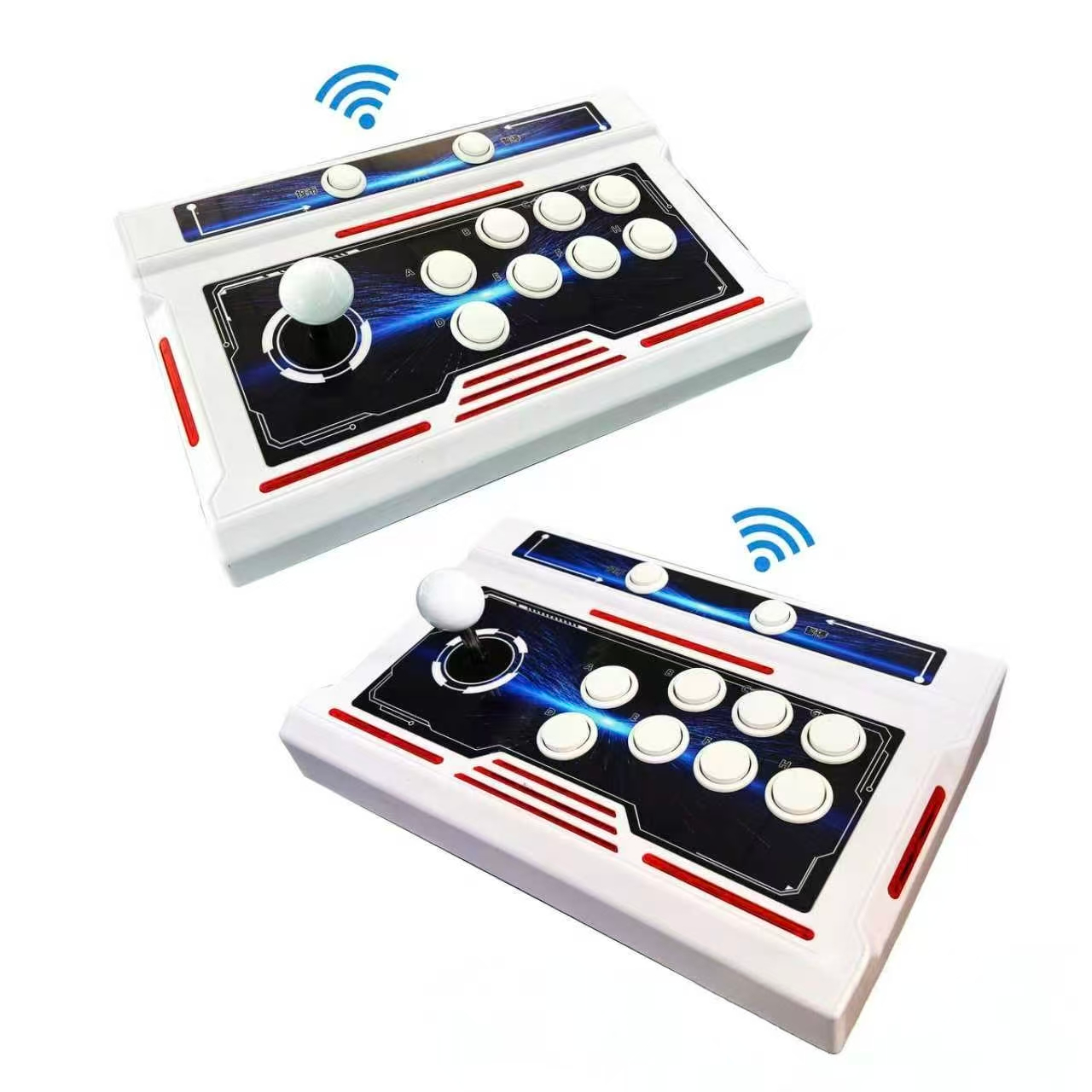 領券折300| 潘多拉盒雙人無線藍牙分離式搖桿拳皇連接電視視頻遊戲機分體控台 2