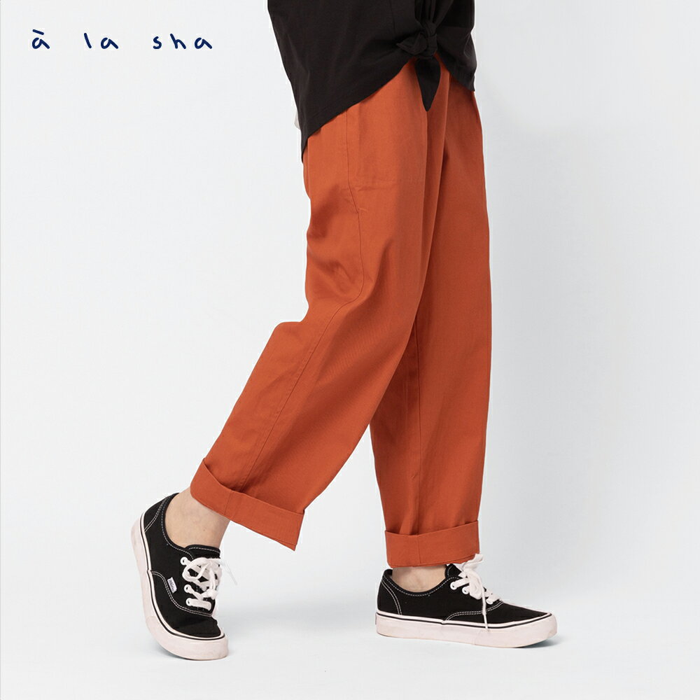 à la sha Q咪十字繡工作褲