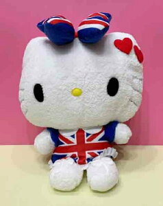 【震撼精品百貨】Hello Kitty 凱蒂貓 絨毛娃娃 英國*37216 震撼日式精品百貨