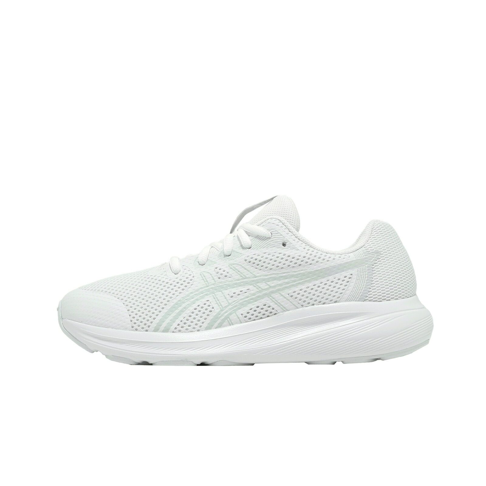 Asics 亞瑟士 慢跑鞋 Contend 10 GS 大童 女鞋 白 輕量 運動鞋 1014A393100