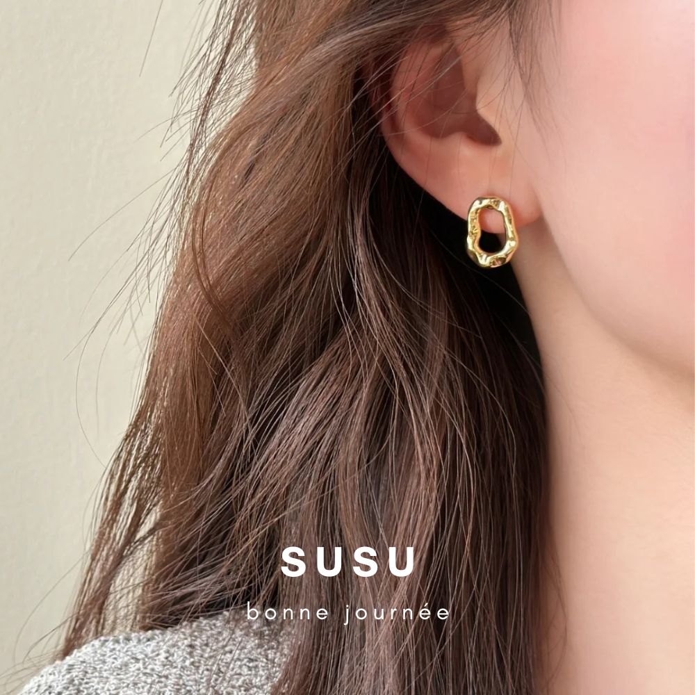 SU SU︱撞色疊戴耳環❤️事業 招財 人緣 工作 健康 紓壓 水晶 飾品 耳環 項鍊 手鍊 現貨 穿搭 百搭 時尚 4