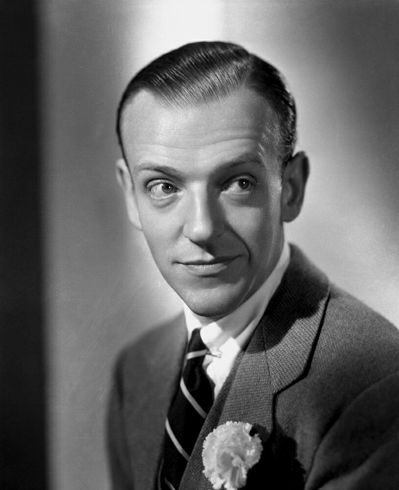 Posterazzi: Fred Astaire Posed in Portrait in Black and White Photo ...