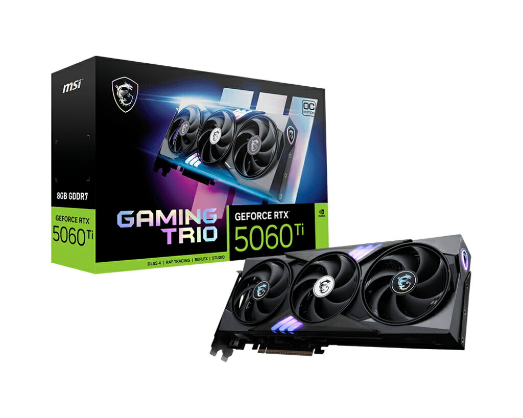 MSI 微星 RTX5060 Ti 8G GAMING TRIO OC 顯卡 顯示卡