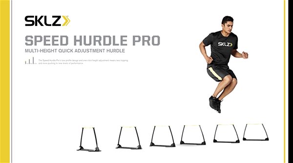 【SKLZ敏捷與反應訓練】專業速度跨欄組 Speed Hurdles Pro 速度訓練 敏捷訓練 腳步訓練 多功能訓練 6入 可調高度 美國原廠正品【正元精密】 2