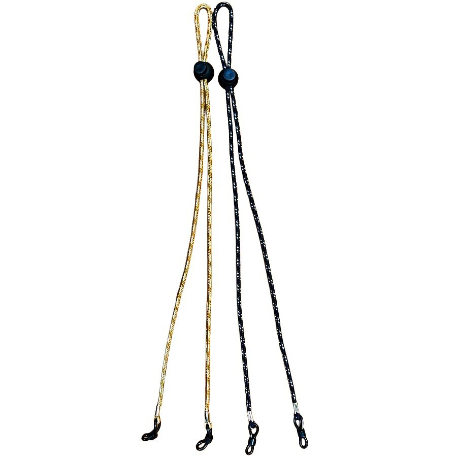 Adisi 眼鏡繩帶 66cm 2入 黑/卡其棕 / AS24045