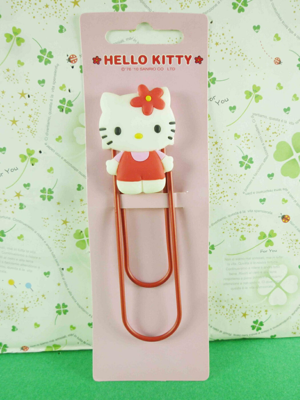 【震撼精品百貨】Hello Kitty 凱蒂貓 長書夾-紅色 震撼日式精品百貨