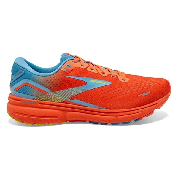 Brooks Ghost 15 [1103931D848] 男 慢跑鞋 運動 路跑 訓練 避震緩衝象限 舒適 輕量 橘藍