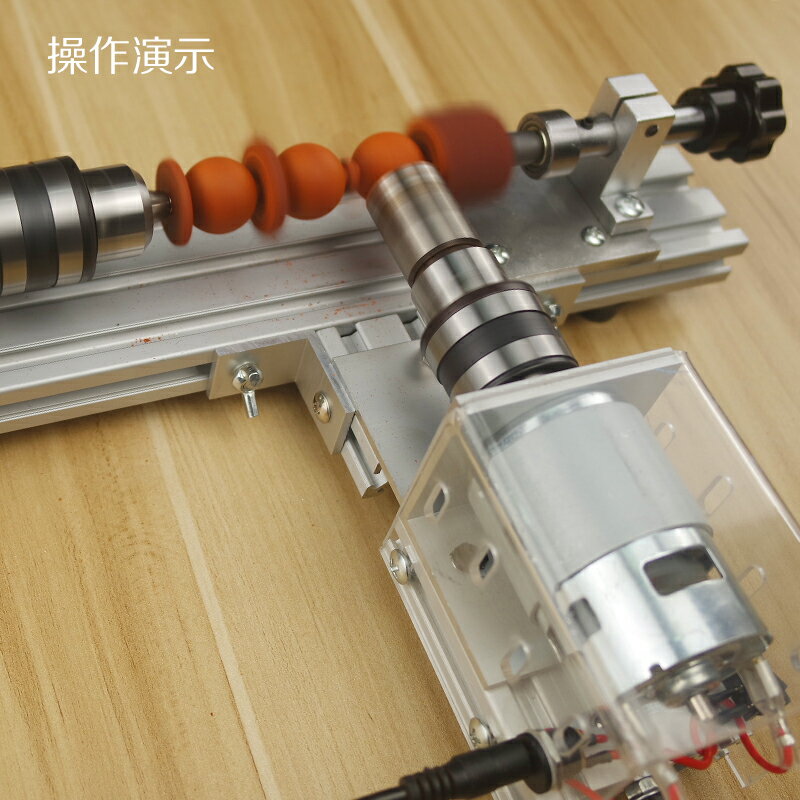 佛珠機副車床 迷你圓珠微型車珠子機器 家用佛珠車床木珠木工工具 森馬先生旗艦店