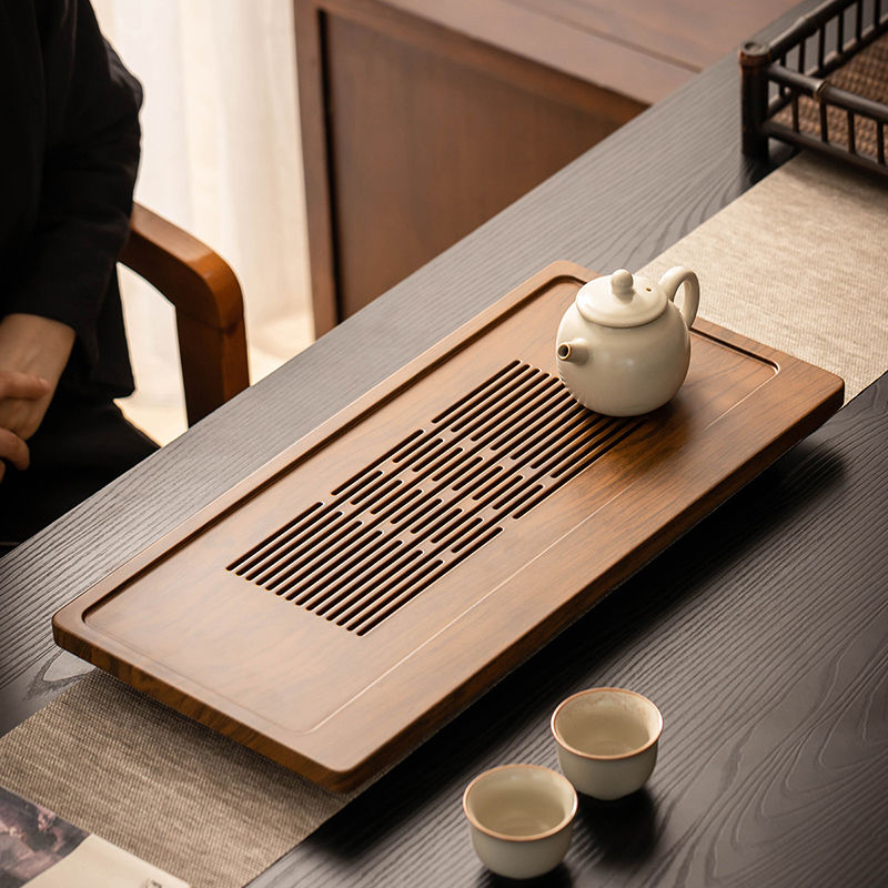 免運 開立發票 茶盤 茶具 茶盤家用高檔客廳儲水茶臺排水式茶托盤2023新款茶具簡約功夫茶海特惠/工廠現貨 特價出 M1123