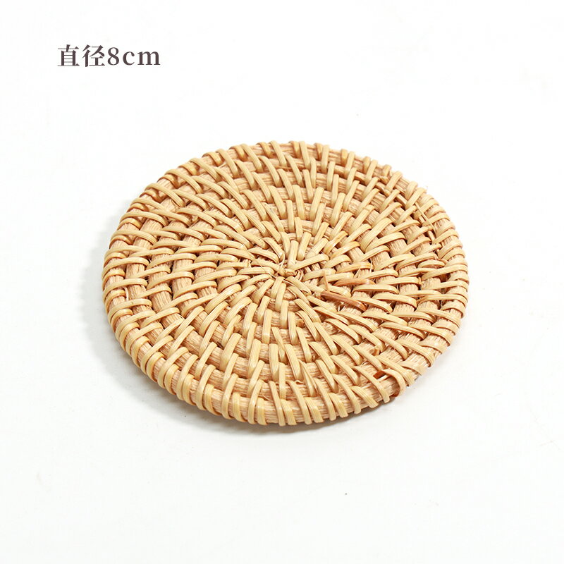 越南老藤編杯墊茶道茶壺墊茶杯墊茶具 鐵壺紫砂壺墊養護墊 7