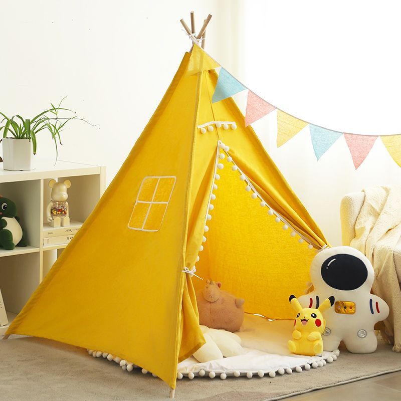 室內兒童帳篷 ins北歐寶寶印第安家用公主小房子男女孩玩具游戲屋