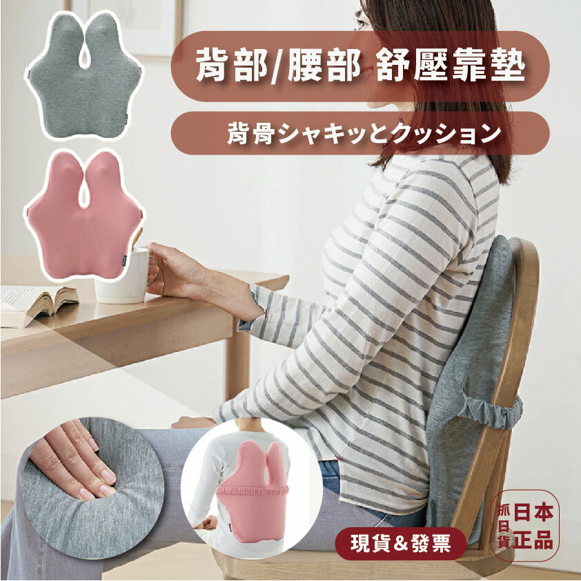 日本 背部 腰部 舒壓靠墊 靠枕 腰部靠墊 椅墊 矯正 駝背 舒壓 背部 枕頭 辦公 居家 久坐