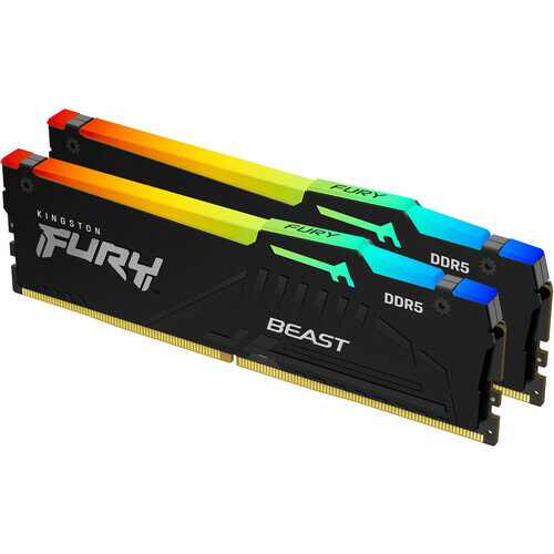 Kingston DDR Fury Beast DDR4 3600 32GBx2 RGB KF436C18BBAK2/64 金士頓 桌上型電記憶體