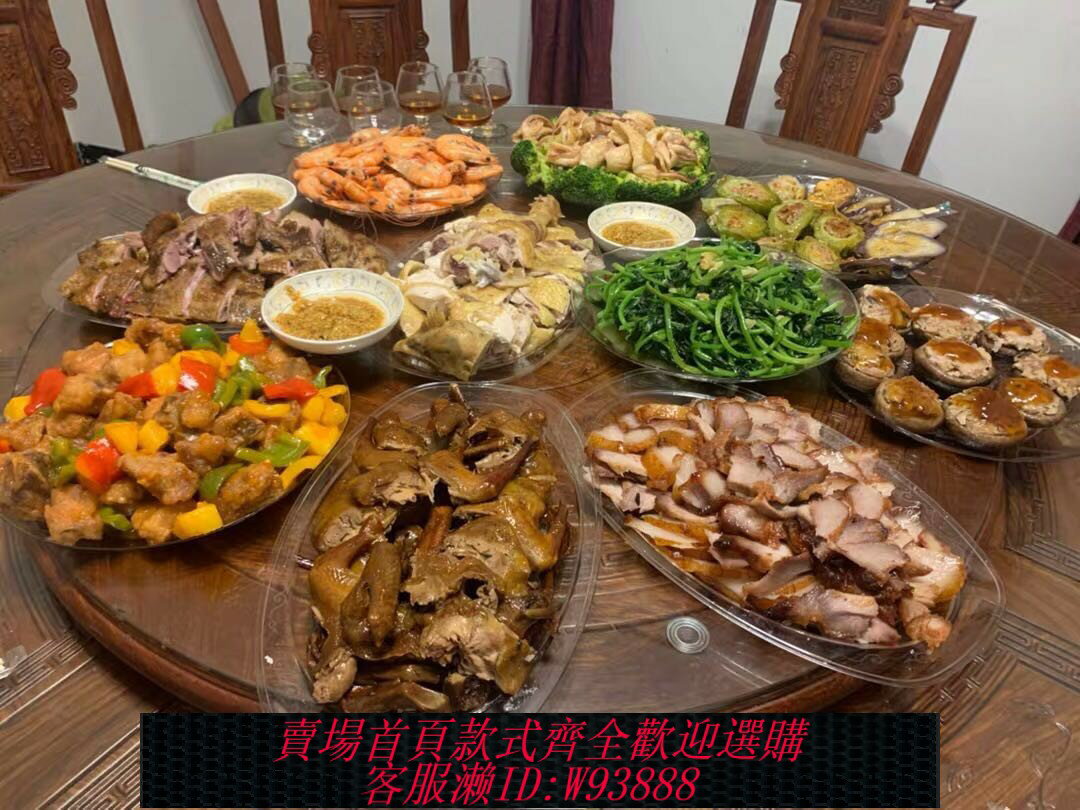 {臺灣公司貨 可打統編}一次性盤子微波硬質塑膠水晶碟子高檔餐具碗家用野餐燒烤宴席餐盤