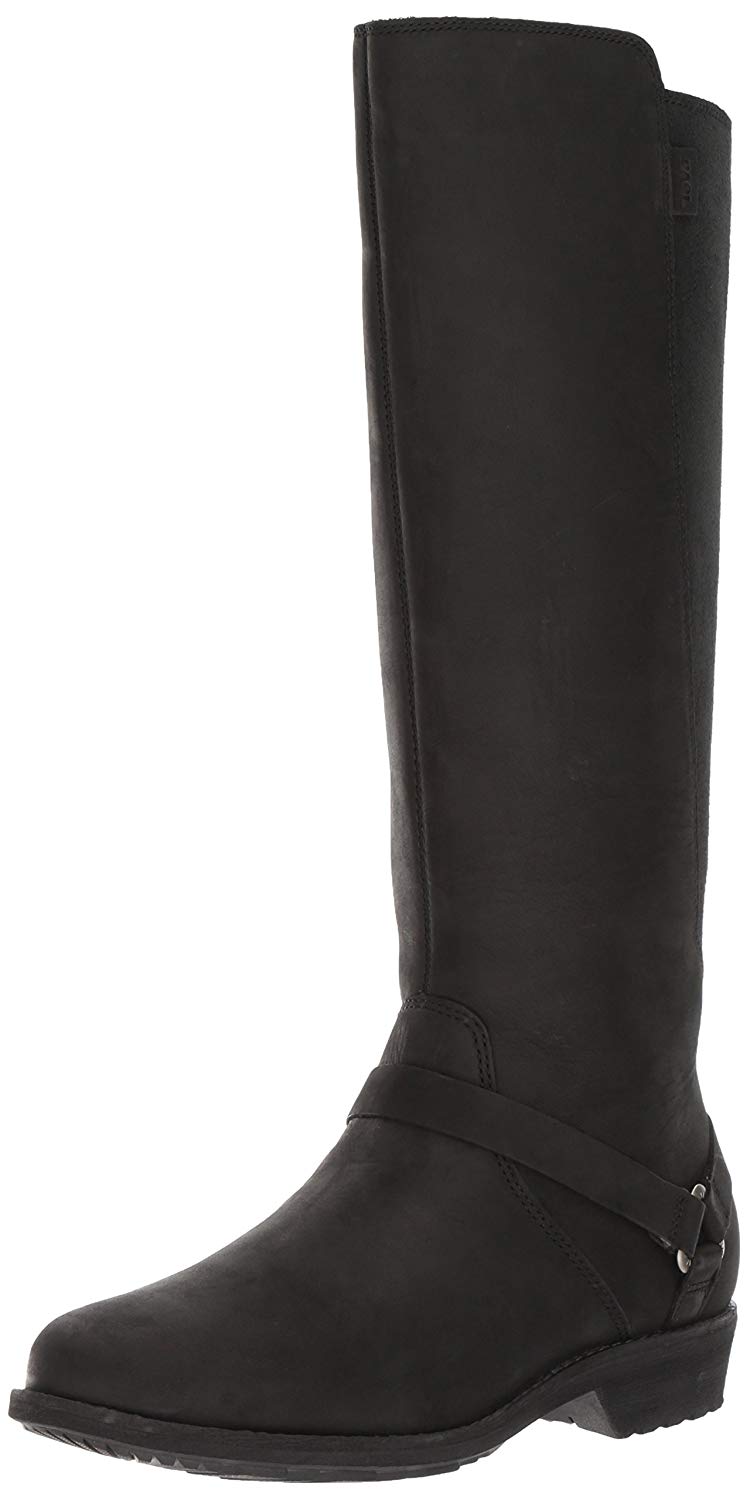 PairMySole: Teva Womens de la vina Leather Round Toe Knee High Fashion ...