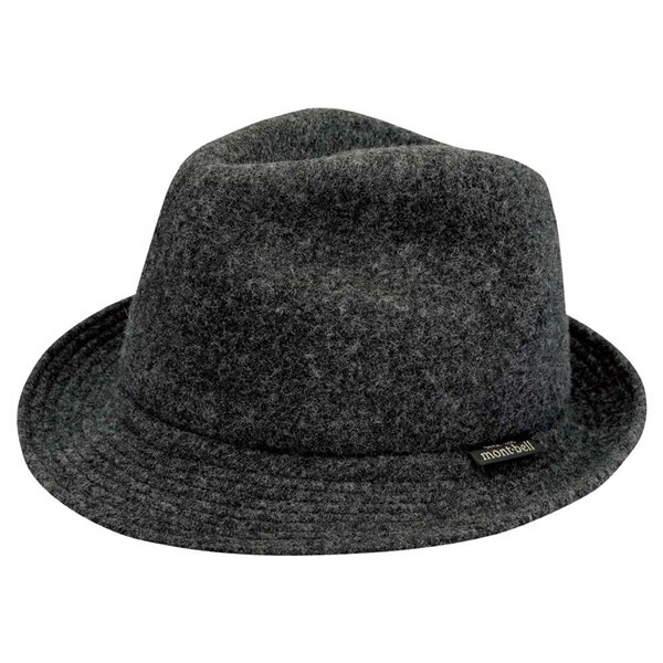 ├登山樂┤日本 mont-bell Felt Short Brim Hat 羊毛帽 岩灰 # 2108176HCH
