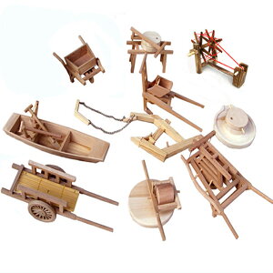 玩具禮物古代農耕文化教具 仿真農村老輩懷舊微型老式小農具模型