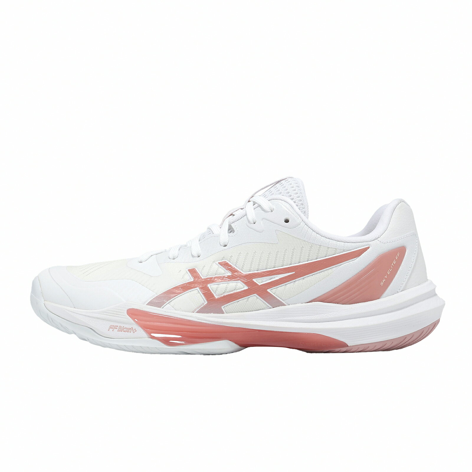 Asics 亞瑟士 排球鞋 Sky Elite FF 3 女鞋 白粉 攻擊手 緩震 回彈 羽排鞋 1052A075105