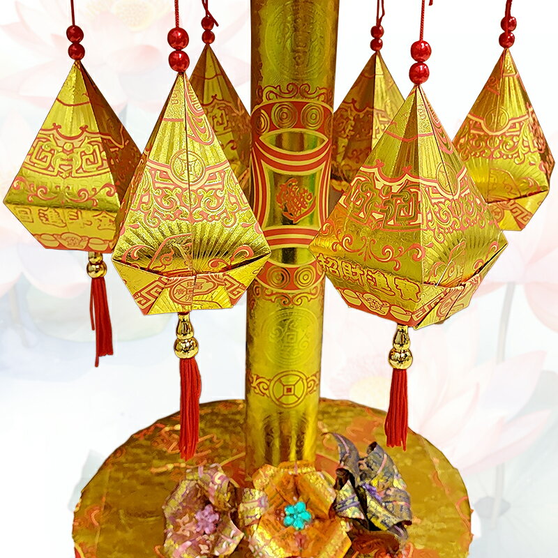 【祭祀用品】壽生 祝壽 蓮花燈 一對兩座 訂購注意事項請看商品詳情 2