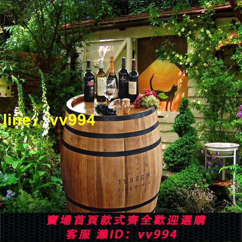 橡木桶酒桶裝飾酒桶紅酒桶木質葡萄酒桶婚慶道具酒莊展會道具定制 0
