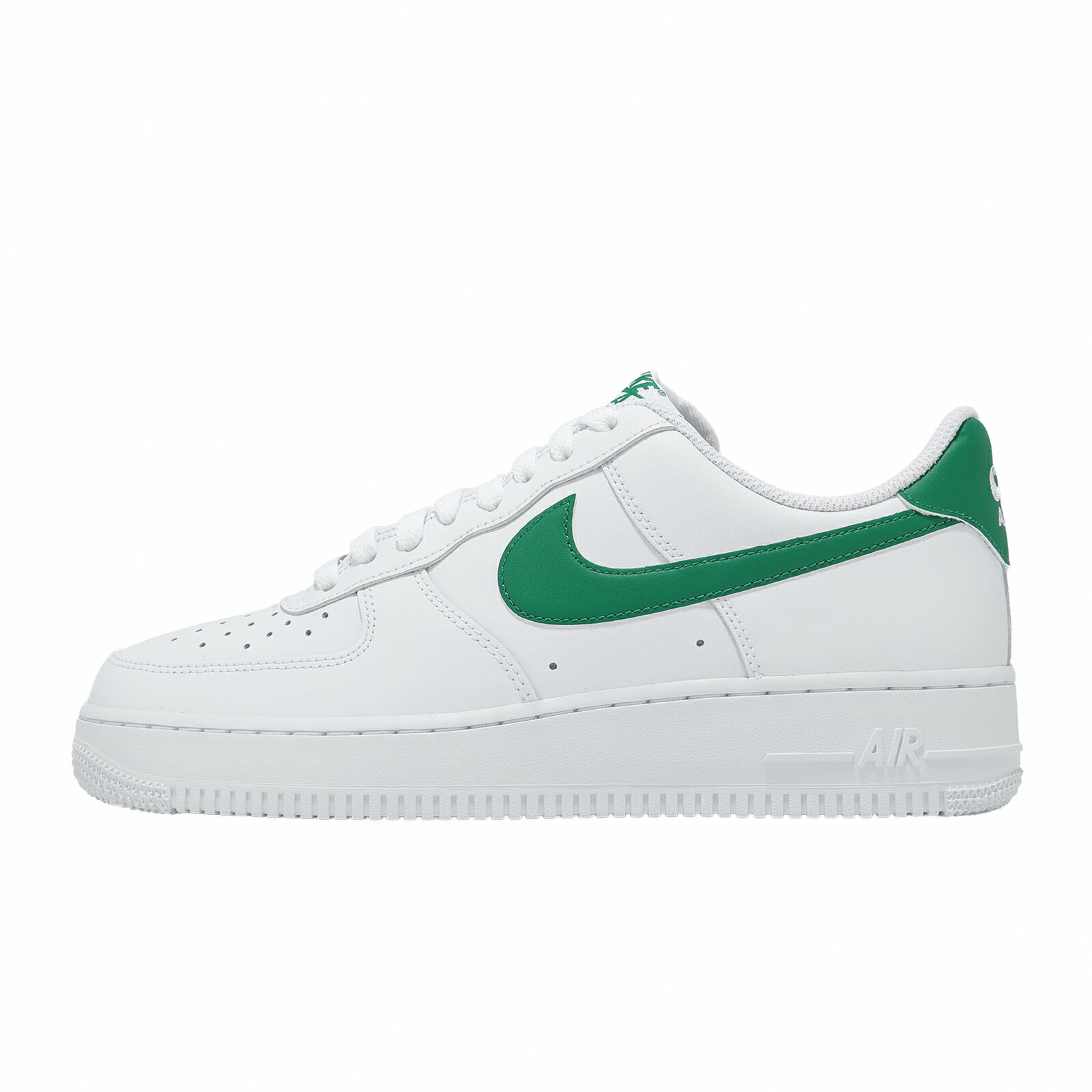 Nike 休閒鞋 Air Force 1 07 男鞋 白 綠 皮革 AF1 FJ4146-121