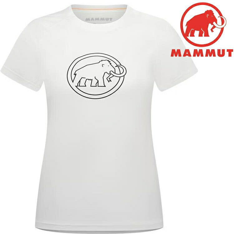 Mammut 長毛象 QD Logo Print T-Shirt AF Women 女款 亞版快乾短袖T恤 1017-02022 00541 白 PRT4