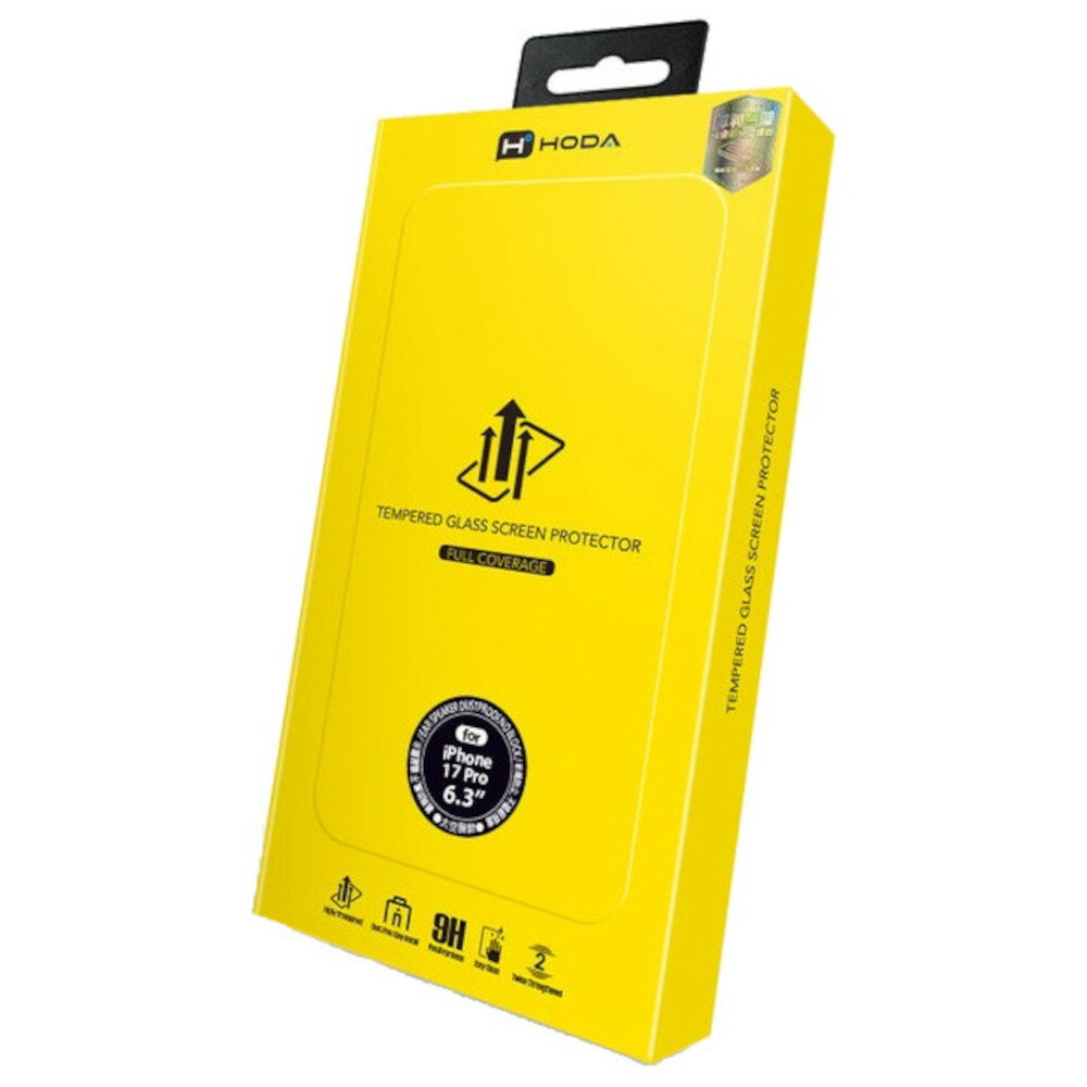 HODA-Apple iPhone 17 系列亮面玻璃保護貼