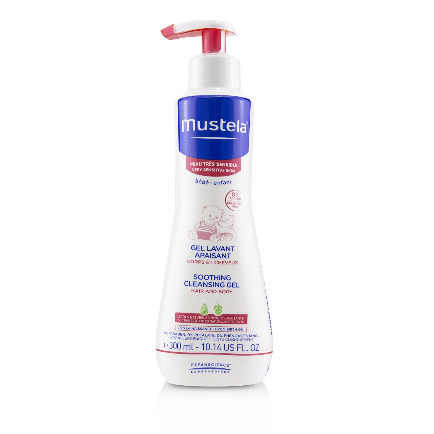 慕之恬廊 Mustela - 舒緩潔膚凝膠-頭髮及身體(極敏感肌膚適用)Soothing Cleansing Gel For Very Sensitive Skin - Hair & Body