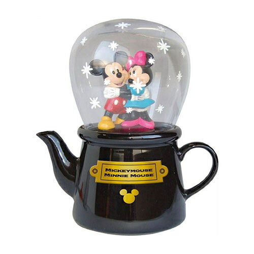 【震撼精品百貨】Micky Mouse 米奇/米妮 迪士尼米奇米妮情侶擁抱陶磁茶壺&玻璃杯組/單人茶具組 震撼日式精品百貨