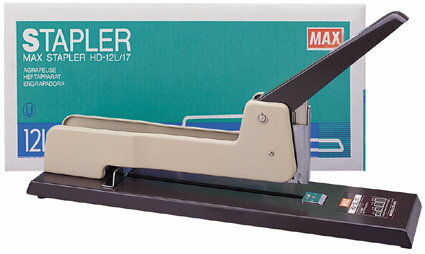 MAX HD-12L/17 大型多功能釘書機 /一台入(定5900) 多功能訂書機-來