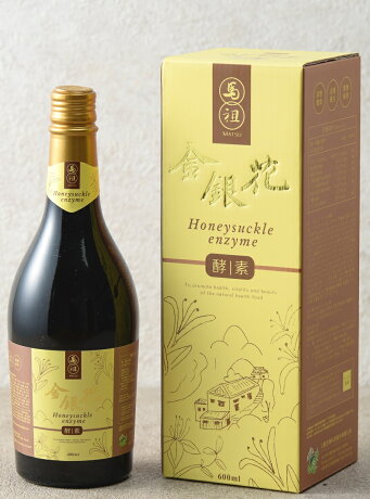 仁醫生技i 金銀花酵素植物綜合營養發酵液 瓶裝 全素可食 2罐合購優惠組i 600ml 罐 保健食品 養生 奇美健康生活市集