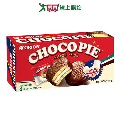 好麗友巧克力派6入180G【愛買】