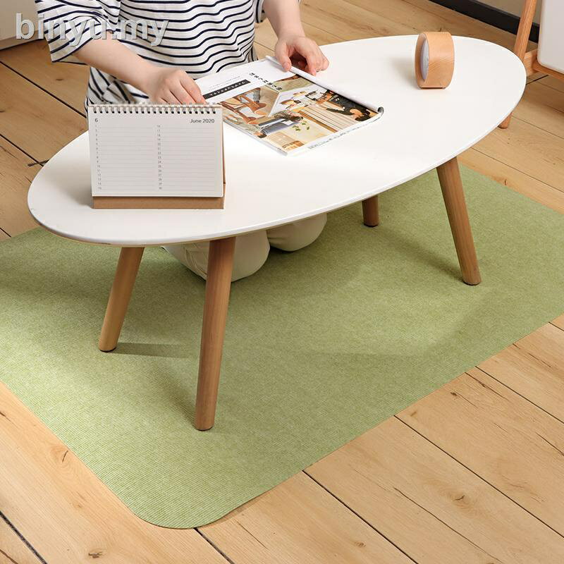 日本進口桌墊家用客廳咖啡桌地毯臥室電腦椅地板防刮保護墊