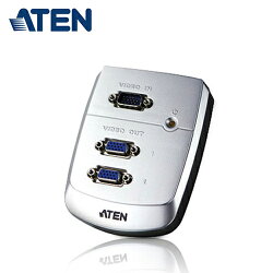 【ATEN 宏正】2埠 VGA 螢幕分配器 (VS82)【三井3C】