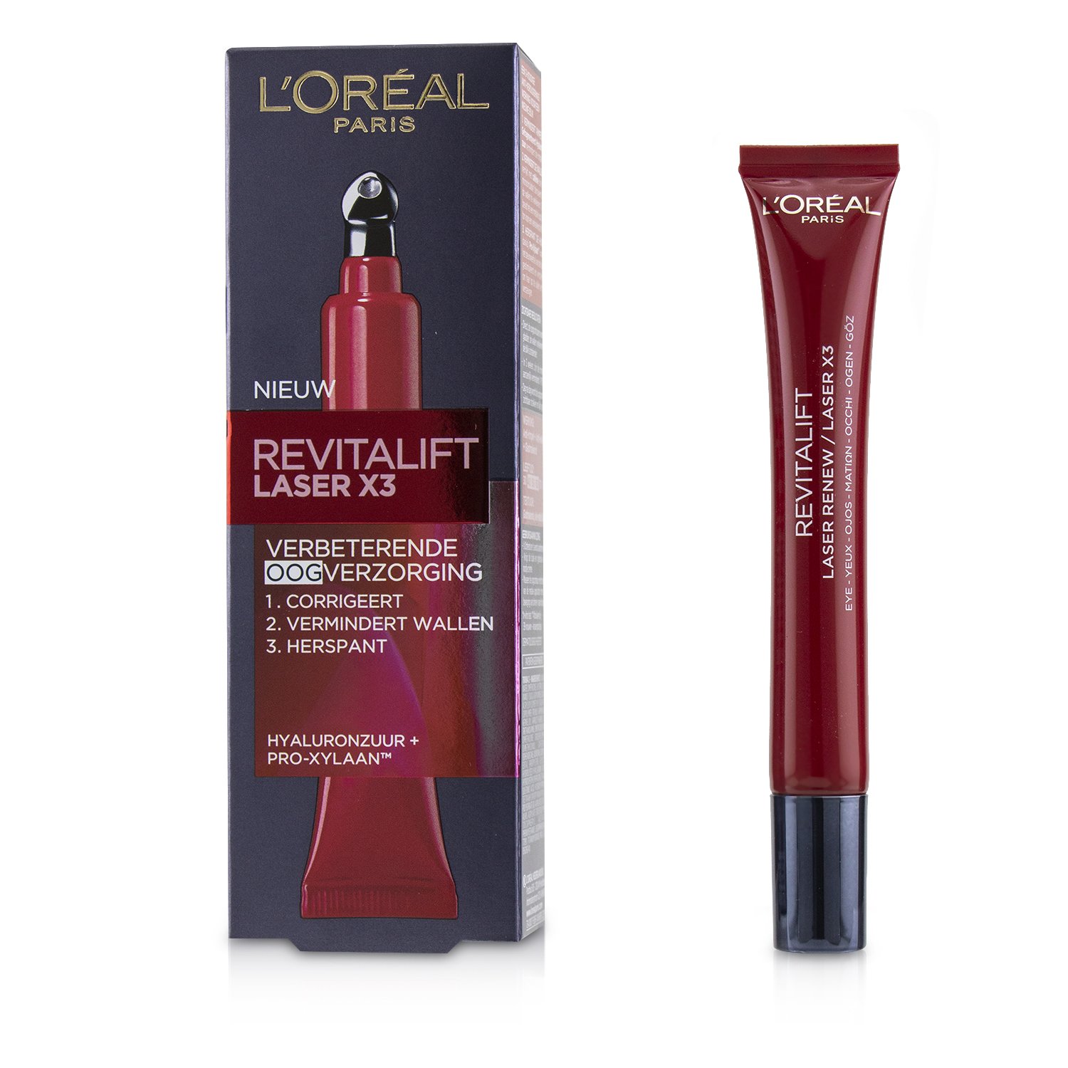 萊雅 L'Oreal - 活力緊緻 鐳射煥膚按摩眼霜