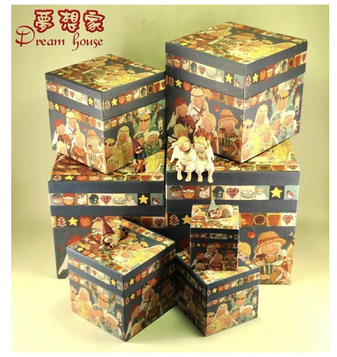 2006 Gnomy's荷蘭娃娃 BX27 月份天使禮物盒/禮盒組《7件組》 ★ Zakka'fe ★