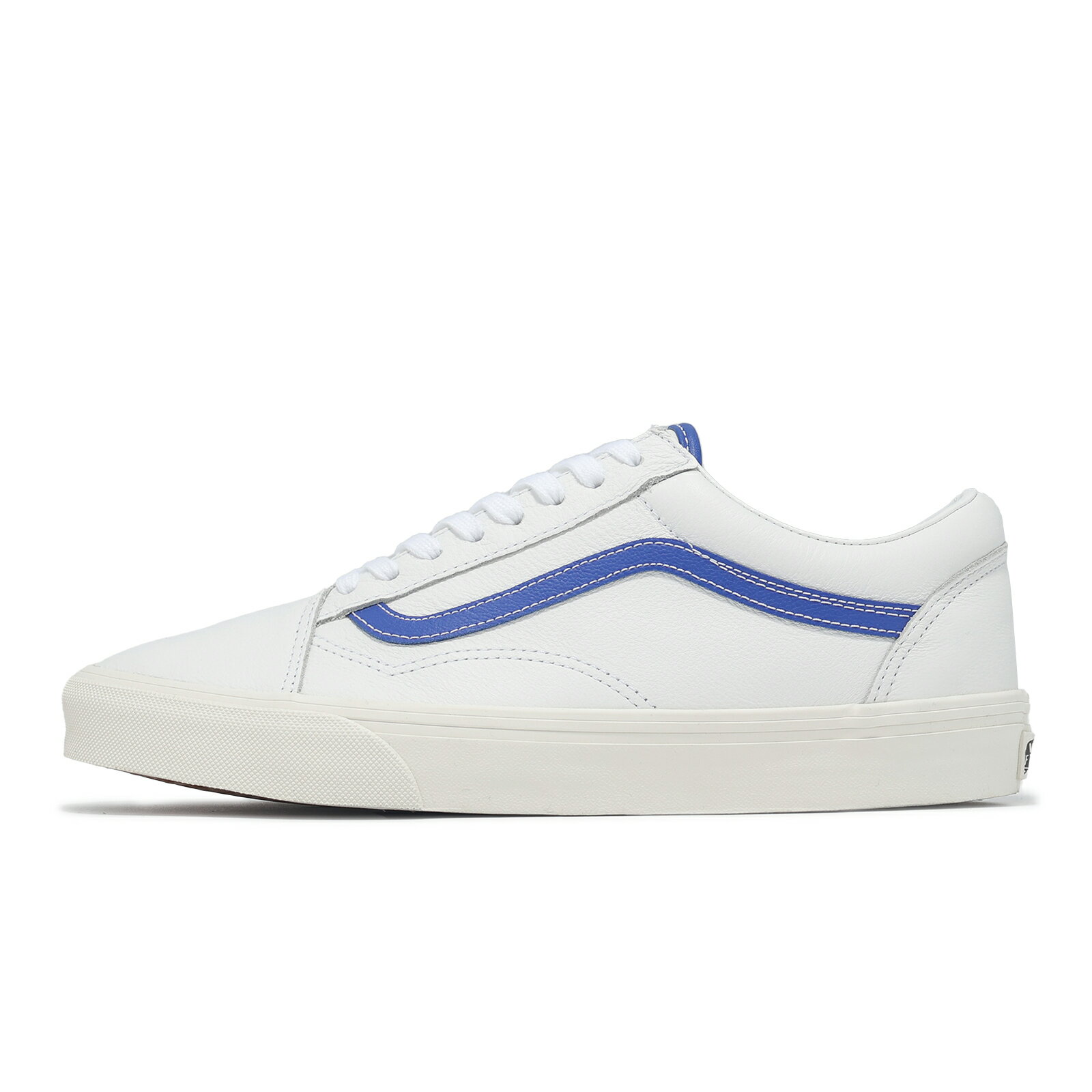Vans 休閒鞋 Old Skool 男鞋 女鞋 白 藍 小白鞋 復古 板鞋 VN0007NTZ5D
