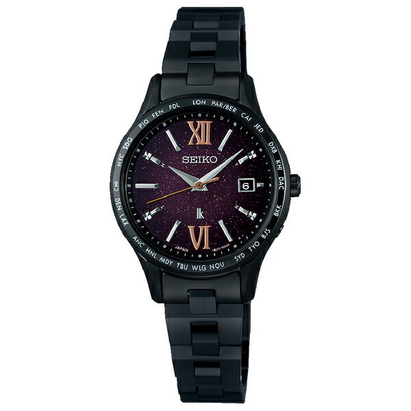 seiko 精工錶 SK037 Lukia 1B35-0AY0P(SSVV087J) 閃耀夏夜 限量 太陽能電波女腕錶 27.5mm｜樂天全館特惠中★指定刷卡回饋10%