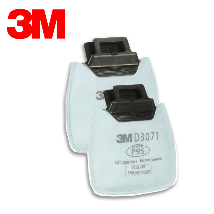 3M Secure Click P95 微粒過濾棉 D3071(一包/兩入)